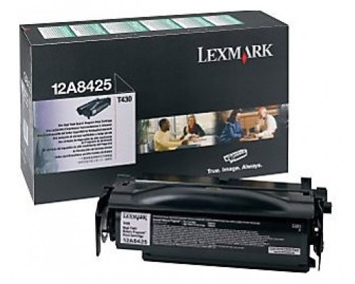 LEXMARK Toner T 430 Unidad de Impresion Retornable Alto Rendimiento